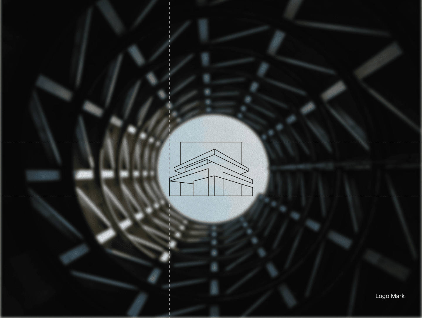 Core emblem structure, grid alignments, and dimension ratios.