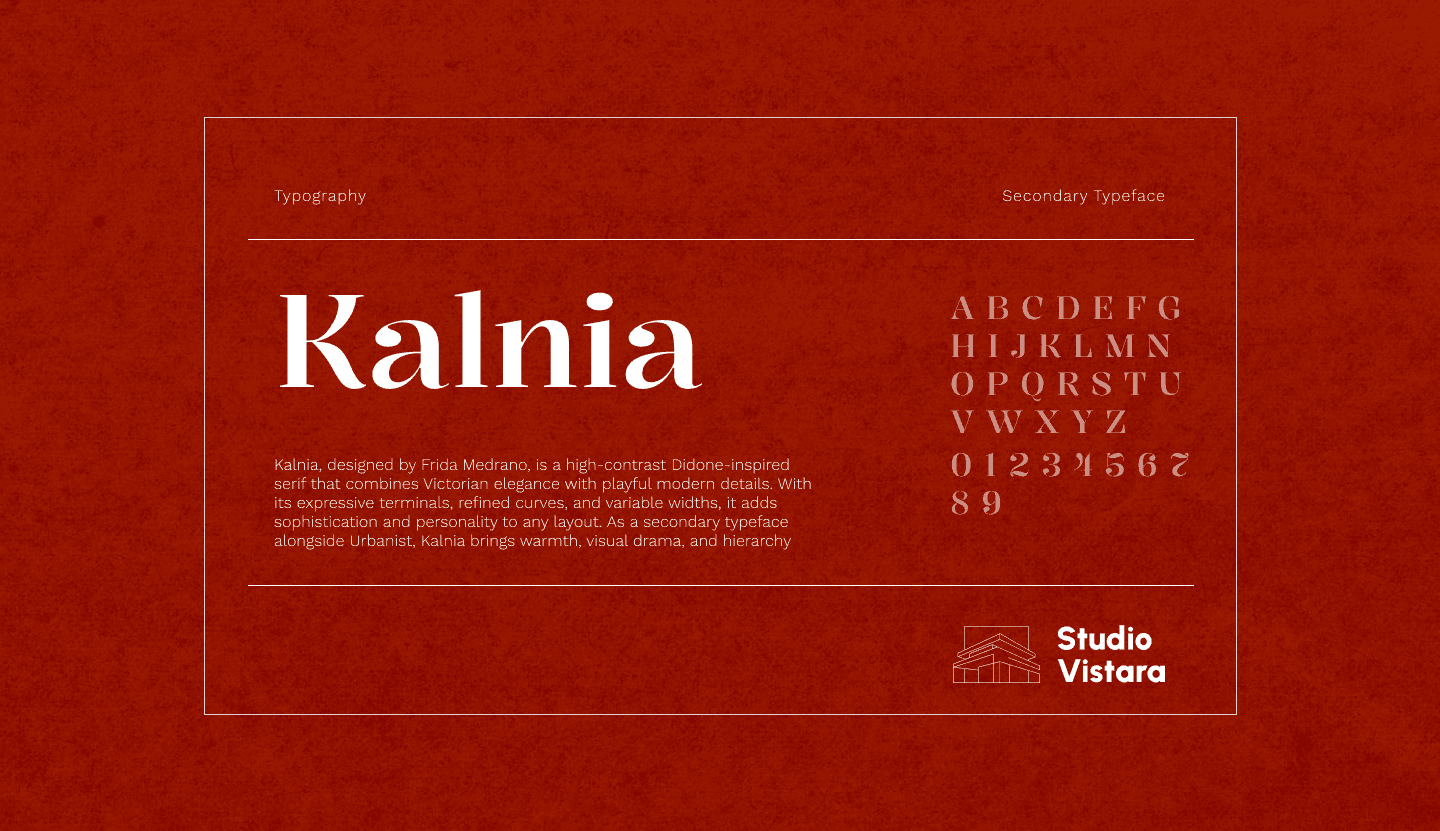 Type construction details, letterform flourishes, and visual alignment.